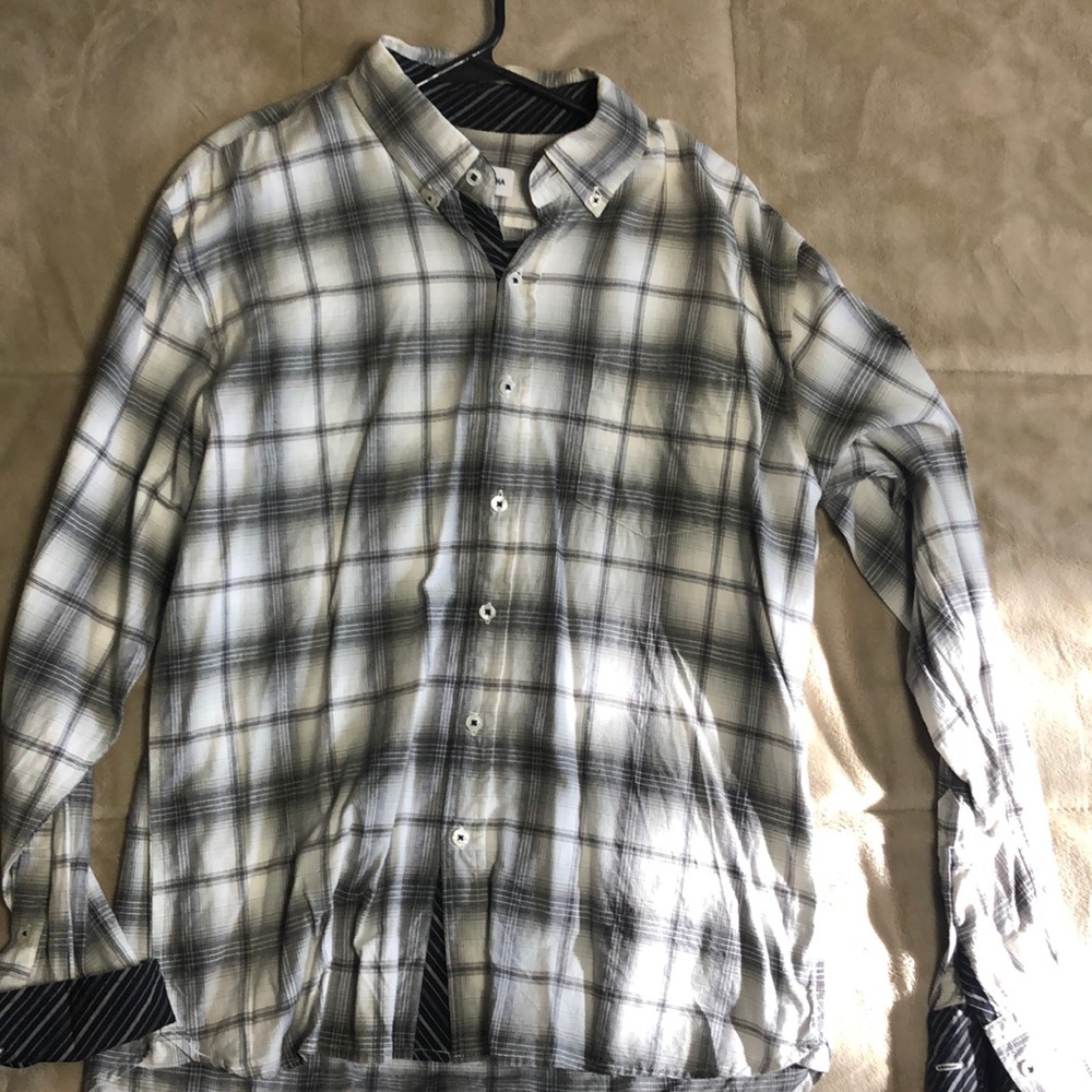 Mens plaid shirt